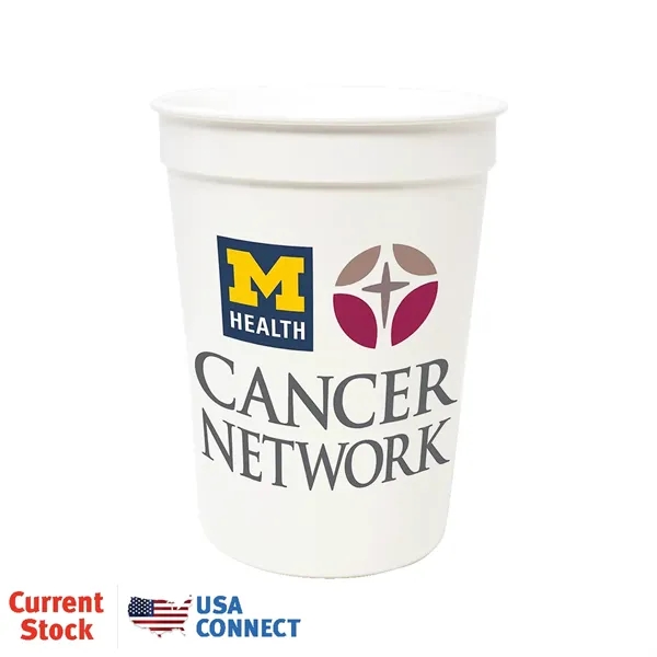 12 oz. Smooth Stadium Cup, Full Color Digital... from ASI 30270 Aakron Line