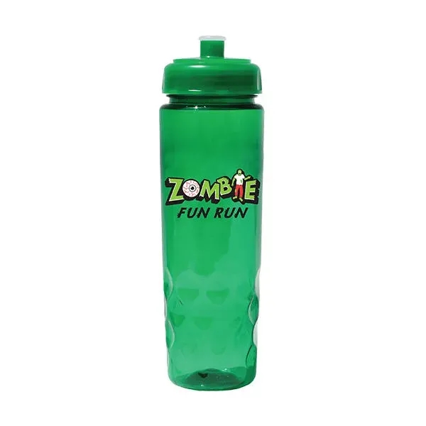 24 oz. Poly-Saver PET Bottle with Push 'n Pull Cap, Full... from ASI 30270 Aakron Line