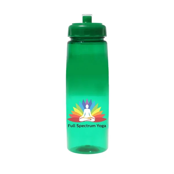 30 oz. Poly-Saver PET Bottle with Push 'n Pull Cap, Full... from ASI 30270 Aakron Line