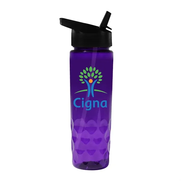 24 oz. Poly-Saver PET Bottle with Straw Cap, Full Color Digi... from ASI 30270 Aakron Line