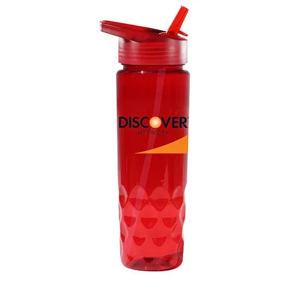 24 oz. Poly-Saver PET Bottle with Straw Cap, Full Color Digi... from ASI 30270 Aakron Line