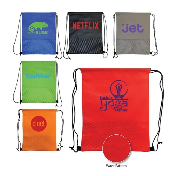 Wave NW Drawstring Backpack... from ASI 30270 Aakron Line