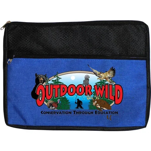 Double Zipper Accessory Bag, Full Color Digital... from ASI 30270 Aakron Line