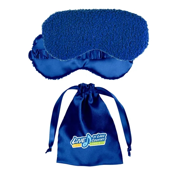 Fuzzy Sleep Mask Set... from ASI 30208 A P Specialties / AP Specialties