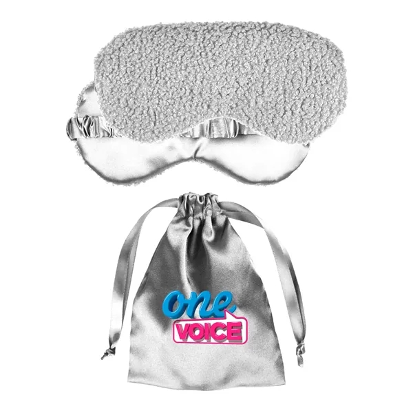 Fuzzy Sleep Mask Set... from ASI 30208 A P Specialties / AP Specialties