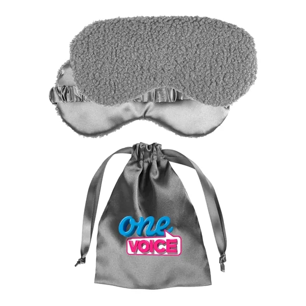 Fuzzy Sleep Mask Set... from ASI 30208 A P Specialties / AP Specialties