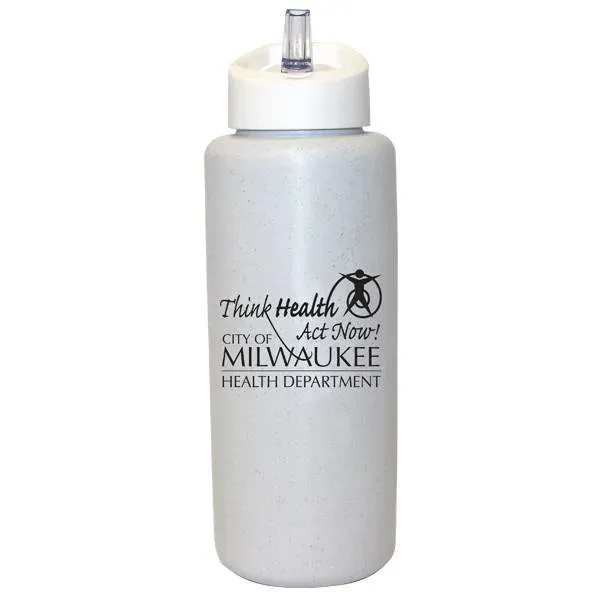 32 oz. Grip Bottle with Straw Cap Lid... from ASI 30270 Aakron Line