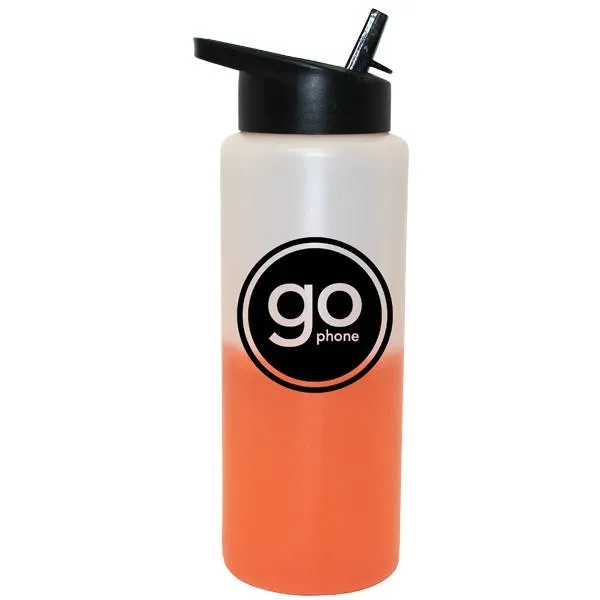 Mood 32 oz. Sports Bottle with Straw Cap Lid... from ASI 30270 Aakron Line