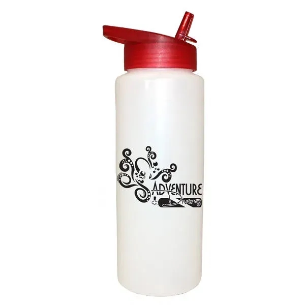 32 oz. Sports Bottle with Straw Cap Lid... from ASI 30270 Aakron Line