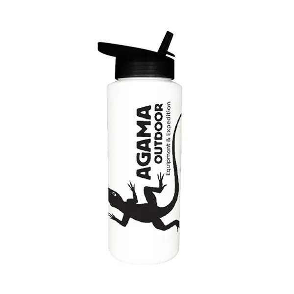 32 oz. Sports Bottle with Straw Cap Lid... from ASI 30270 Aakron Line