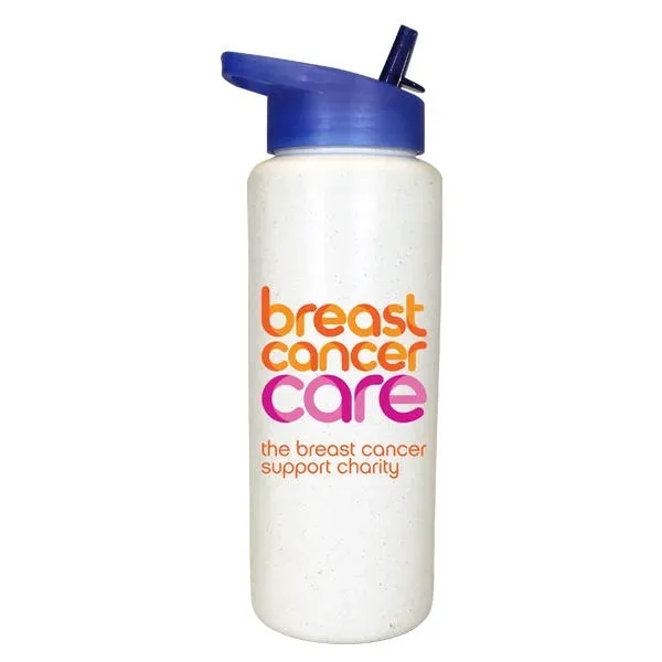 32oz. Sports Bottle with Straw Cap Lid, Full Color Digital... from ASI 30270 Aakron Line