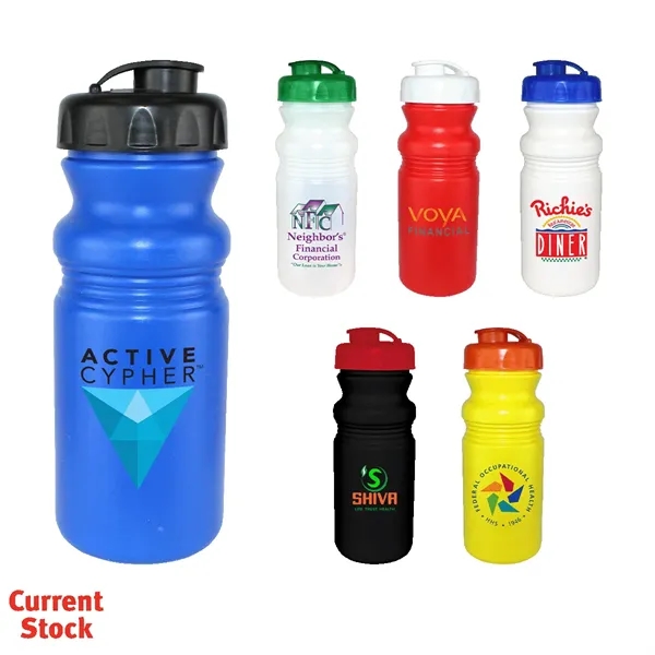 20 oz. Cycle Bottle with Flip Top Cap, Full Color Digital... from ASI 30270 Aakron Line