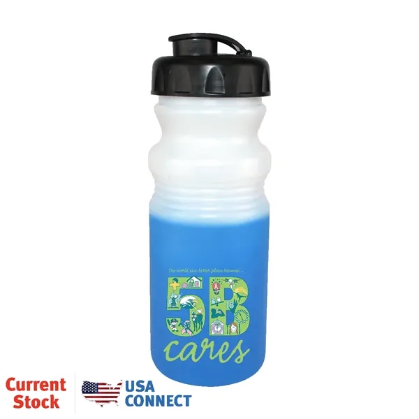 Mood™ 20 oz. Cycle Bottle with Flip Top Cap, Full Color... from ASI 30270 Aakron Line