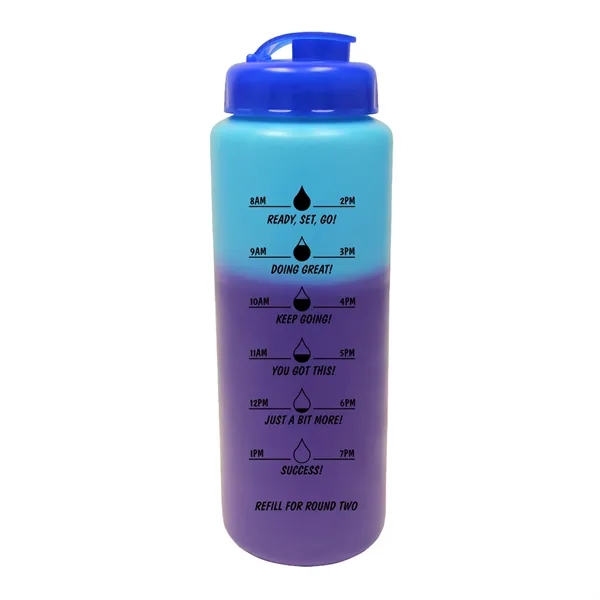 Mood™ 32 oz. Sports Bottle with Flip Top Cap... from ASI 30270 Aakron Line