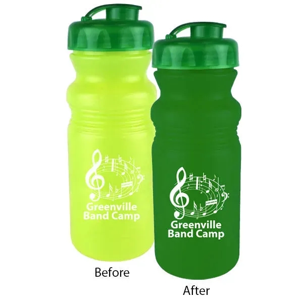Sun Fun 20 oz. Cycle Bottle with Flip Top Cap... from ASI 30270 Aakron Line
