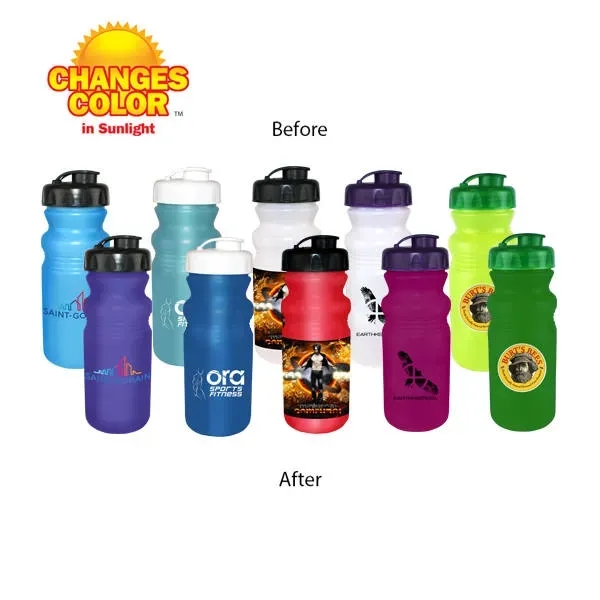 Sun Fun 20 oz. Cycle Bottle with Flip Top Cap... from ASI 30270 Aakron Line