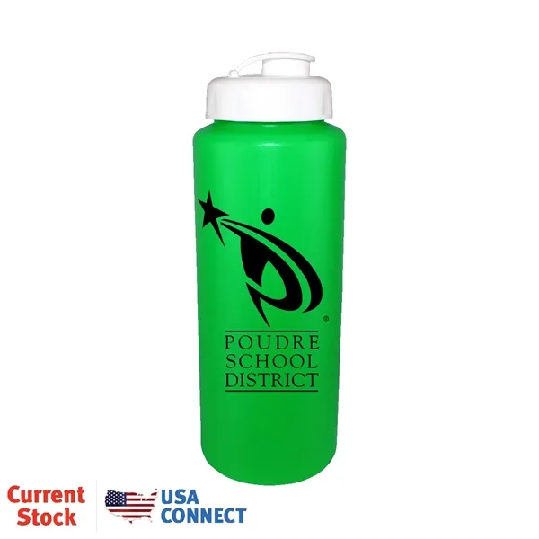 32 oz. Sports Bottle with Flip Top Cap... from ASI 30270 Aakron Line