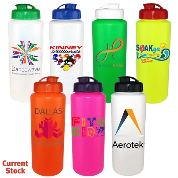32oz. Sports Bottle with Flip Top Cap, Full Color Digital... from ASI 30270 Aakron Line