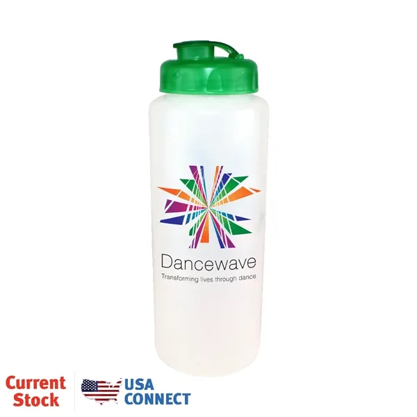 32oz. Sports Bottle with Flip Top Cap, Full Color Digital... from ASI 30270 Aakron Line