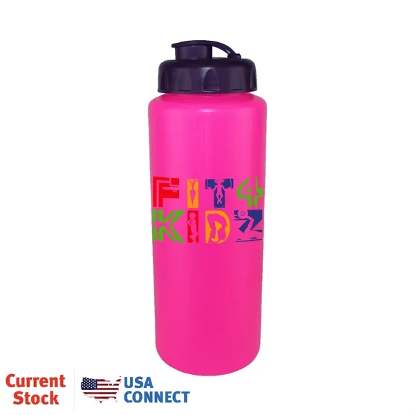 32oz. Sports Bottle with Flip Top Cap, Full Color Digital... from ASI 30270 Aakron Line