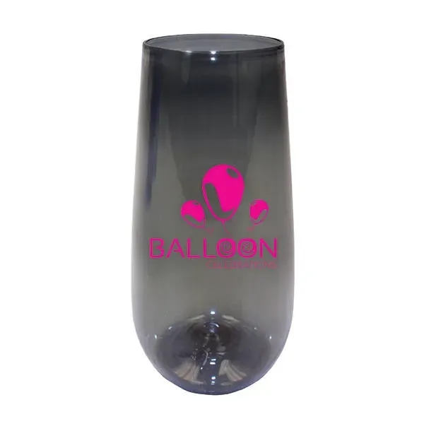 10 oz. Plastic Stemless Champagne Flute... from ASI 30270 Aakron Line