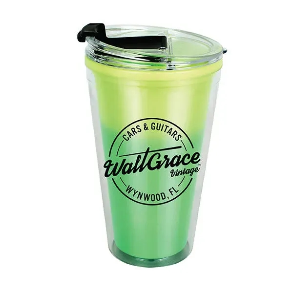 Mood™ 16 oz. Victory Acrylic Tumbler with Flip Top Lid... from ASI 30270 Aakron Line