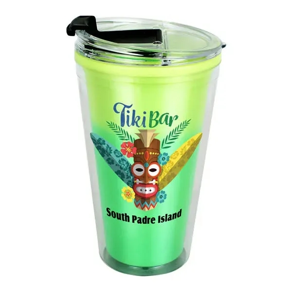 Mood™ 16 oz. Victory Acrylic Tumbler with Flip Top Lid, Fu... from ASI 30270 Aakron Line