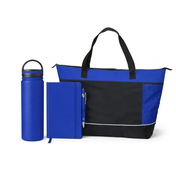 Welcome Employee Tote with Journal, Pen and Bottle... from ASI 89971 Stuff A Mug