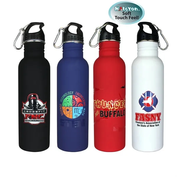 Halcyon® 25 oz. Stainless Quest Bottle, FCD with Varnish or... from ASI 30270 Aakron Line