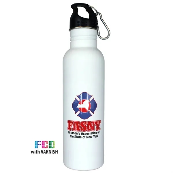 Halcyon® 25 oz. Stainless Quest Bottle, FCD with Varnish or... from ASI 30270 Aakron Line