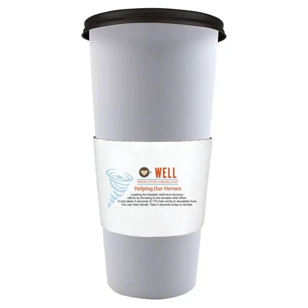 Paper Coffee Sleeve, Full Color Digital... from ASI 30270 Aakron Line