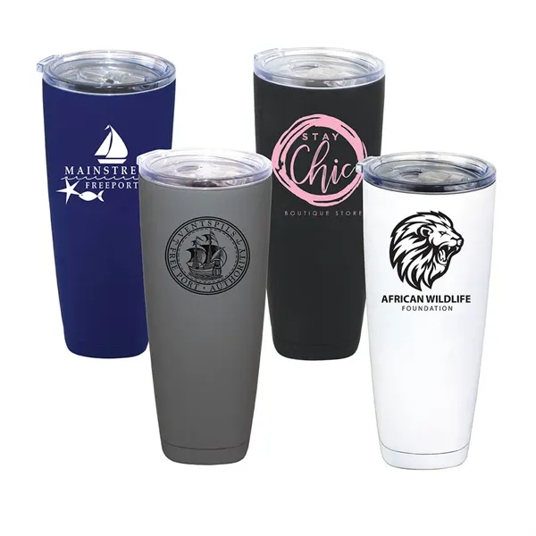 Halcyon® 18 oz. Deco Tumbler... from ASI 30270 Aakron Line