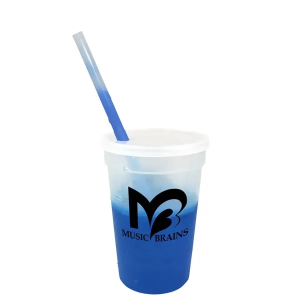 Mood™ 17 oz. Stadium Cup/Straw/Lid Set... from ASI 30270 Aakron Line