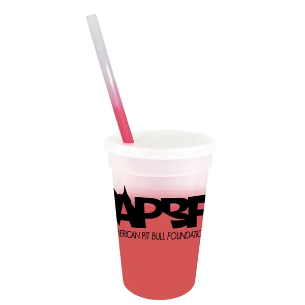Mood™ 17 oz. Stadium Cup/Straw/Lid Set... from ASI 30270 Aakron Line