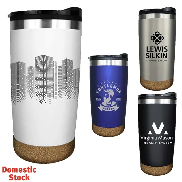 Halcyon® 20 oz. Cork Bottom Tumbler... from ASI 30270 Aakron Line