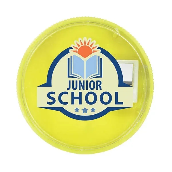 Round Pencil Sharpener, Full Color Digital... from ASI 30270 Aakron Line