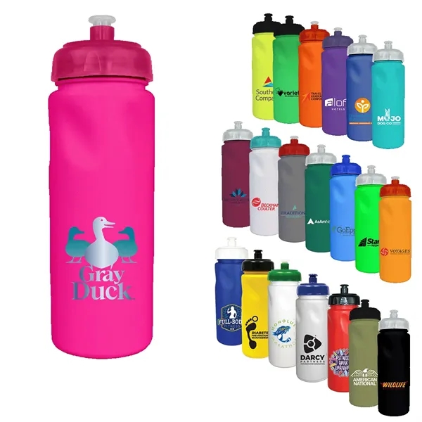 24 Oz. Cycle Bottle with Push 'n Pull Cap... from ASI 30270 Aakron Line
