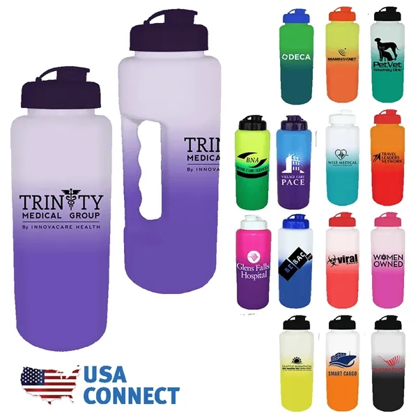 Mood™ 32 oz. Grip Bottle with Flip Top Cap... from ASI 30270 Aakron Line