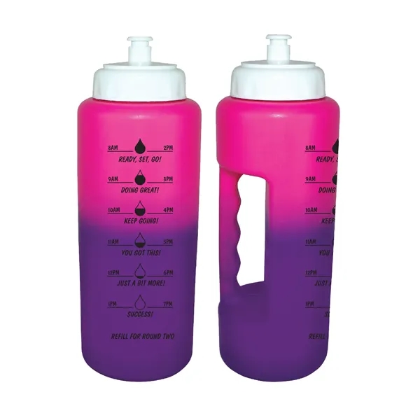 Mood™ 32 oz. Grip Bottle with Push 'n Pull Cap... from ASI 30270 Aakron Line