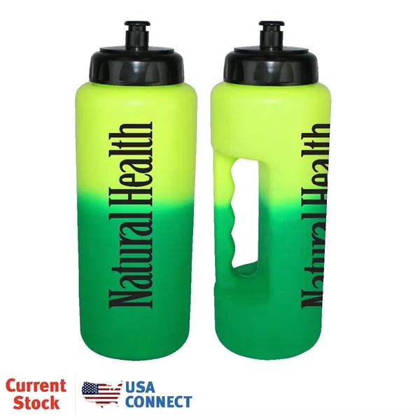 Mood™ 32 oz. Grip Bottle with Push 'n Pull Cap... from ASI 30270 Aakron Line
