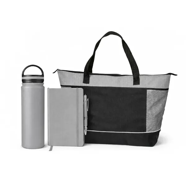 Welcome Employee Tote with Journal, Pen and Bottle... from ASI 89971 Stuff A Mug