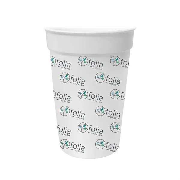MicroHalt™ 17 oz. Stadium Cup, Full Color Digital... from ASI 30270 Aakron Line