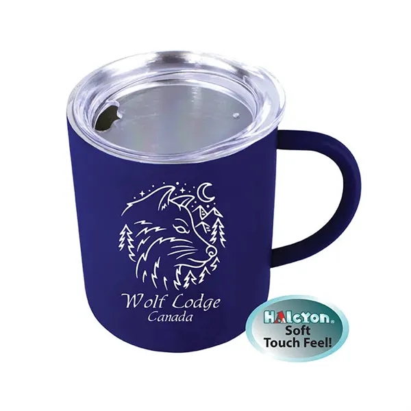 Halcyon® 14 oz. Coffee Mug with Acrylic Lid... from ASI 30270 Aakron Line
