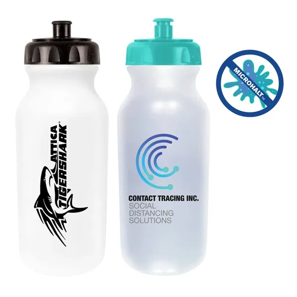 MicroHalt™ 20 oz. Value Cycle Bottle with Push 'n Pull Cap... from ASI 30270 Aakron Line