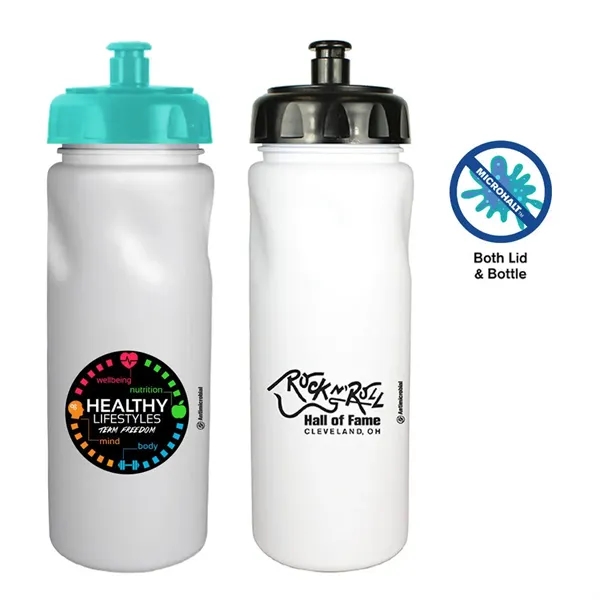 MicroHalt™ 24 oz. Cycle Bottle with Push 'n Pull Cap... from ASI 30270 Aakron Line