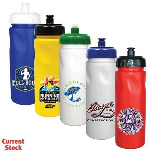 24 Oz. Cycle Bottle with Push 'n Pull Cap, Full Color... from ASI 30270 Aakron Line
