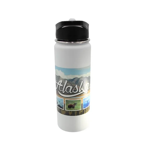 Halcyon 20 oz. Sport Bottle with Flip Straw Lid... from ASI 30270 Aakron Line