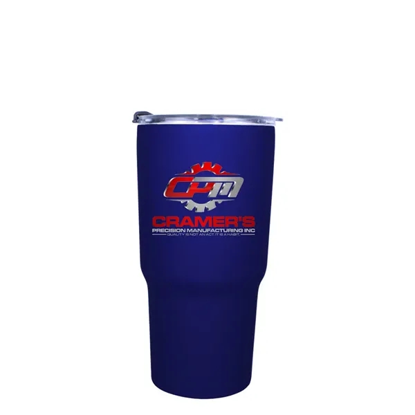 Halcyon® 20 oz. Tumbler with Stainless Straw/Flip Top Lid,... from ASI 30270 Aakron Line