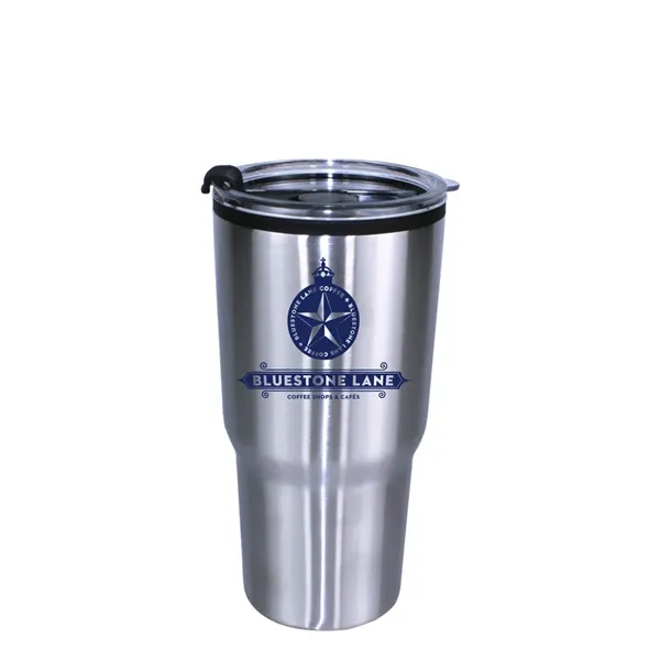 20 oz. Ares Tumbler with Stainless Straw/Flip Top Lid... from ASI 30270 Aakron Line
