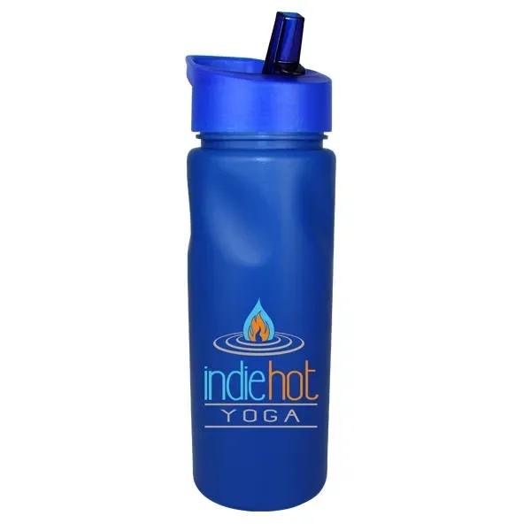 24 Oz. Cycle Bottle with Straw Cap Lid, Full Color Digital... from ASI 30270 Aakron Line